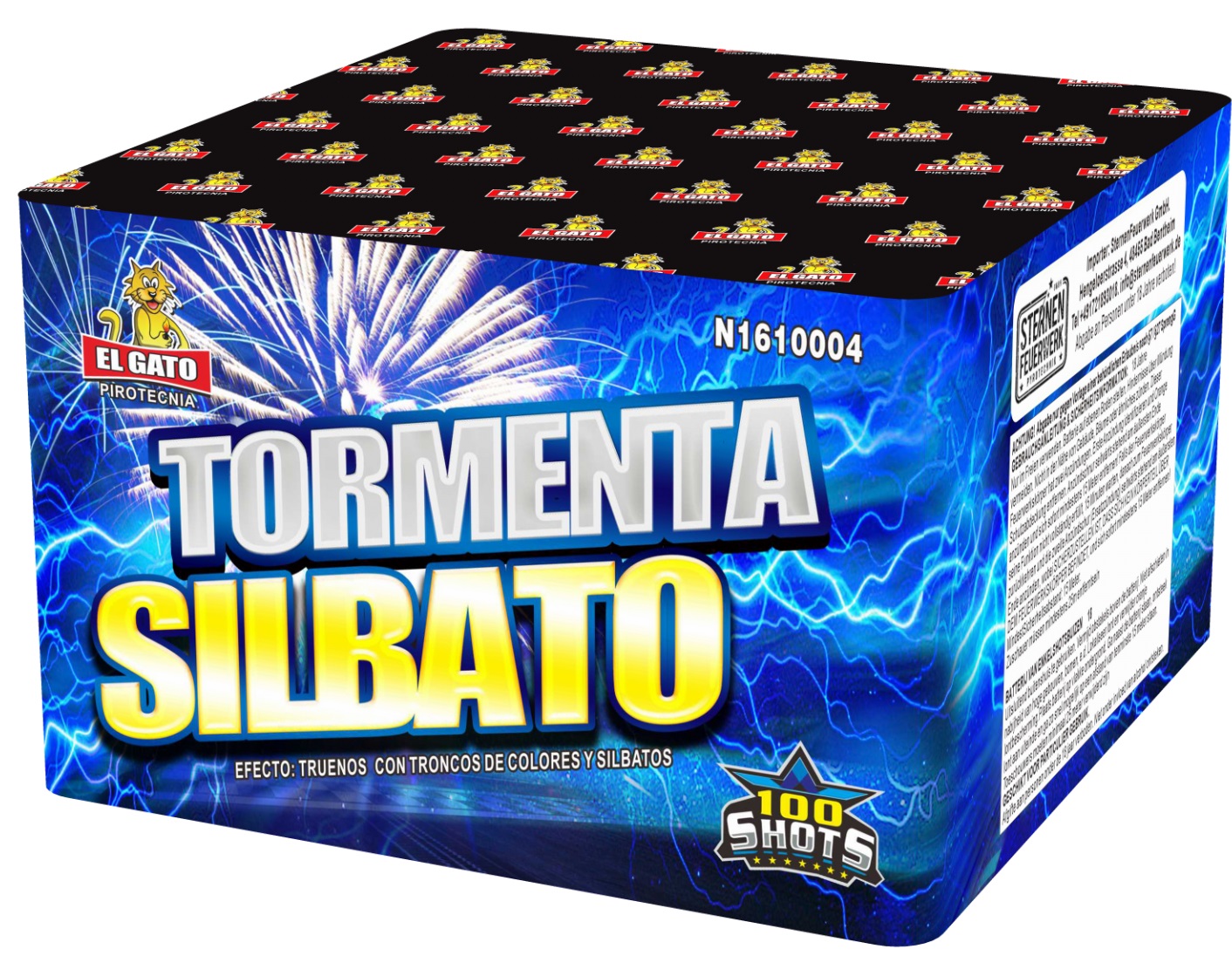 El Gato | Tormenta Silbato | 100-Schuss