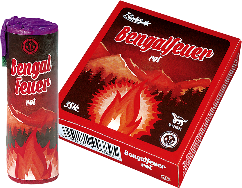 Funke | Bengalfeuer | Rot [Batch 2020]
