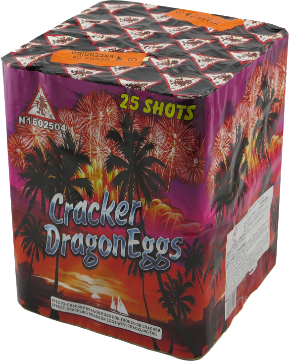 El Gato | Cracker Dragon Eggs | 25-Schuss