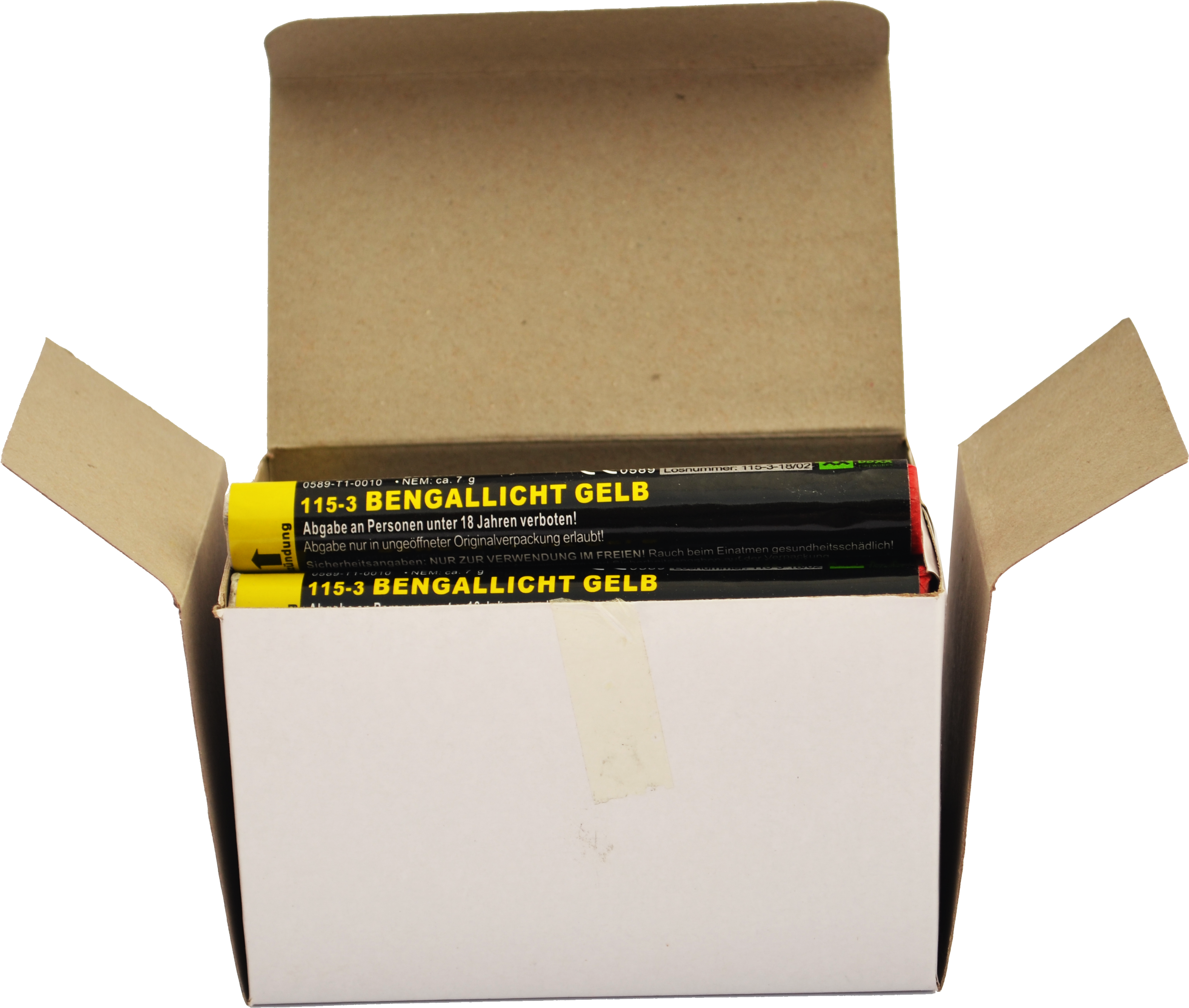Blackboxx | Bengallicht | Gelb