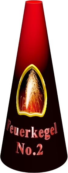 Blackboxx | Feuerkegel No.2 | Rot