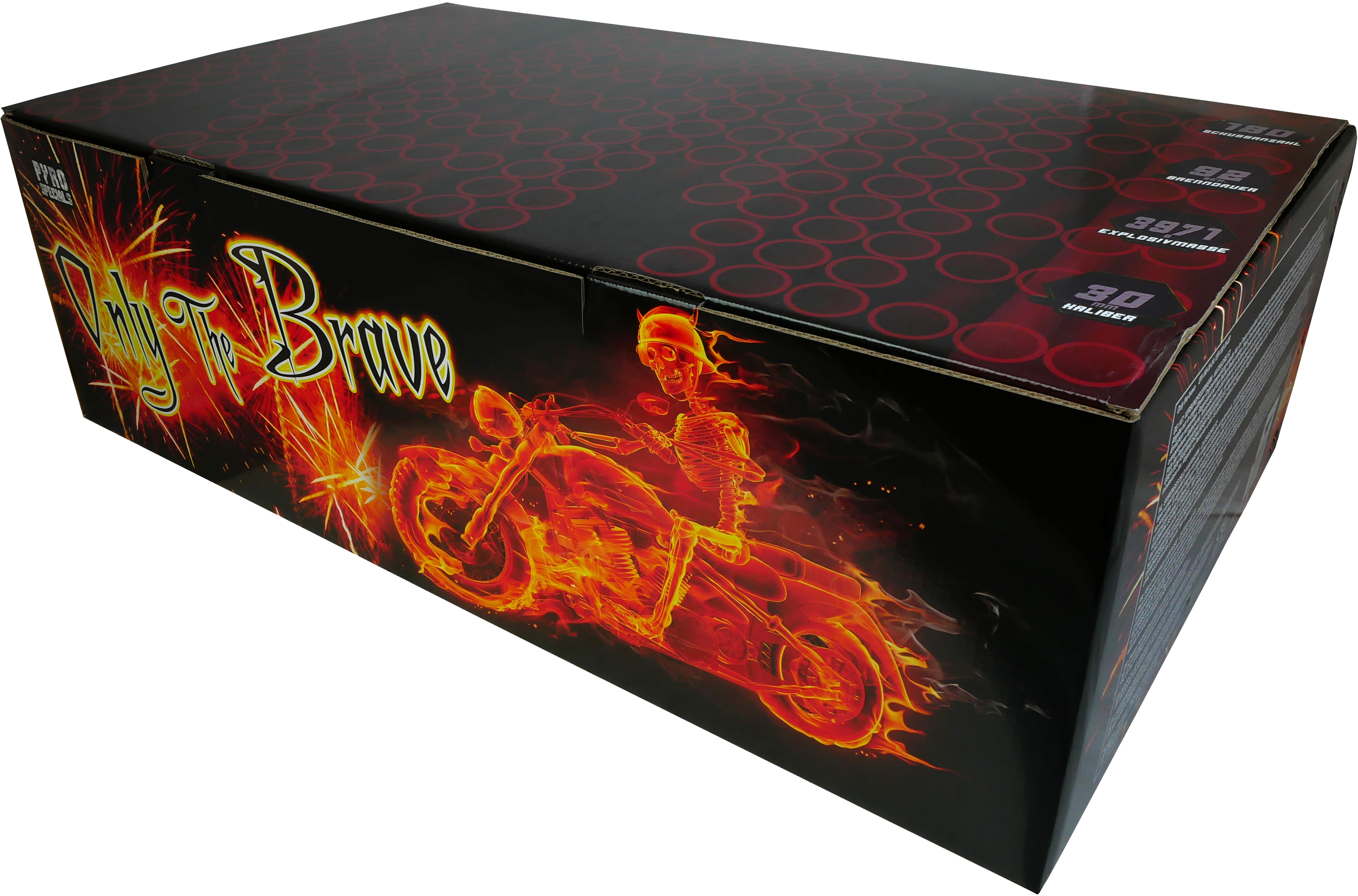 Pyro Specials | Only the Brave | 180-Schuss [Batch 2023]